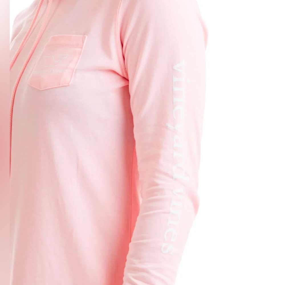 NWT Vineyard Vines Pink Whale Hoodie Dress - Picture 3 of 6